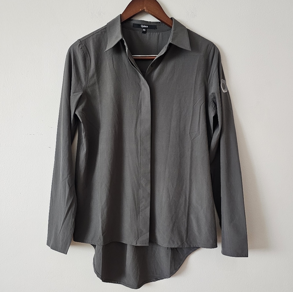 Quince long sleeve button down shirt